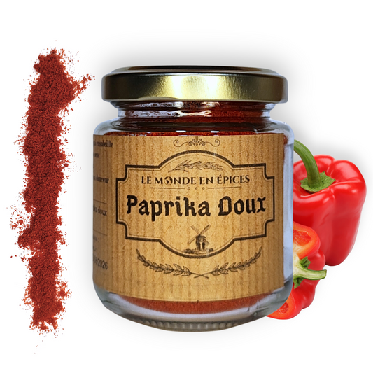 Paprika doux 50 g - Pot en verre