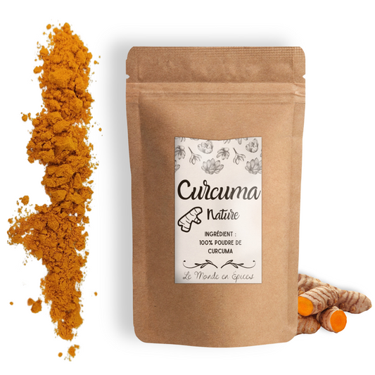 Curcuma nature en poudre