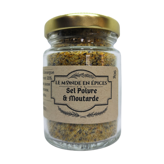 Sel au Poivre et à la Moutarde 90 g